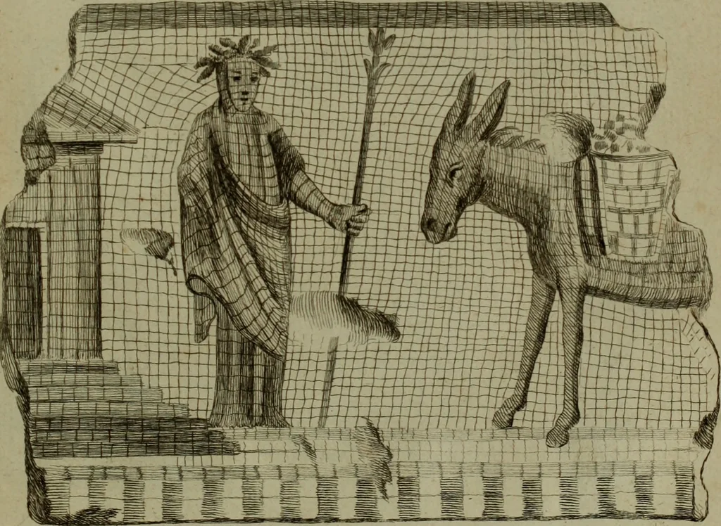 An illustration from Recueil d'antiquités égyptiennes, étrusques, greques et romaines, 1752, leaf 474