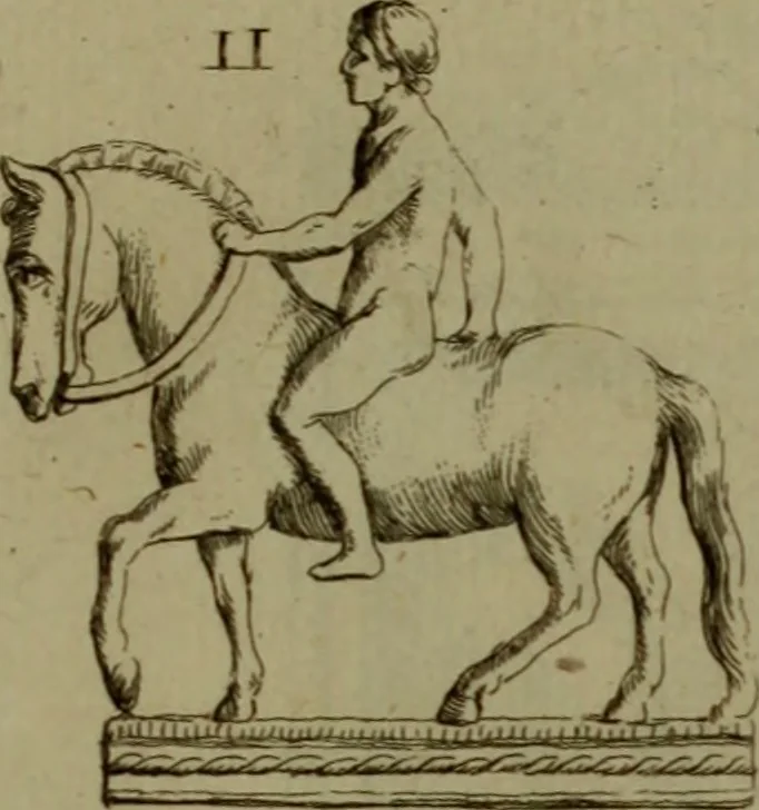 An illustration from Recueil d'antiquités égyptiennes, étrusques, greques et romaines, 1752, leaf 494