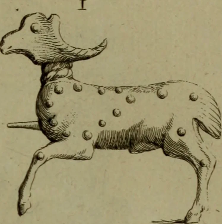 An illustration from Recueil d'antiquités égyptiennes, étrusques, greques et romaines, 1752, leaf 494