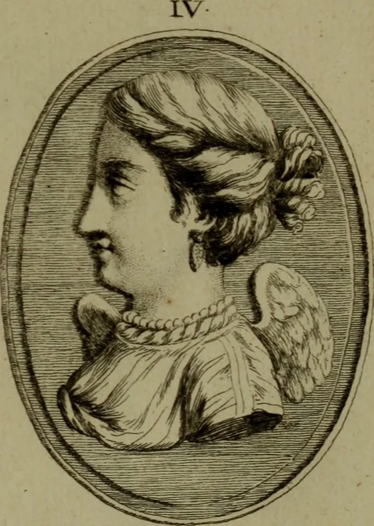 An illustration from Recueil d'antiquités égyptiennes, étrusques, greques et romaines, 1752, leaf 518