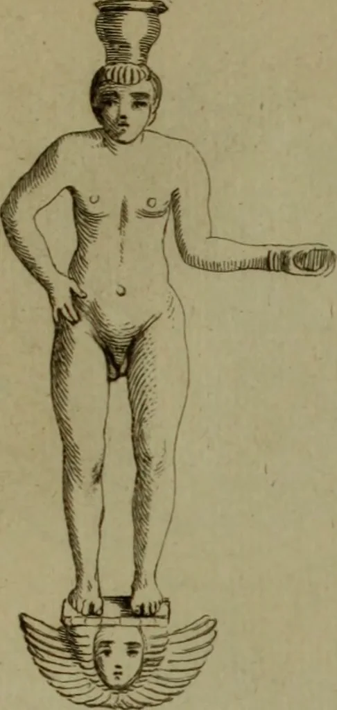 An illustration from Recueil d'antiquités égyptiennes, étrusques, greques et romaines, 1752, leaf 530