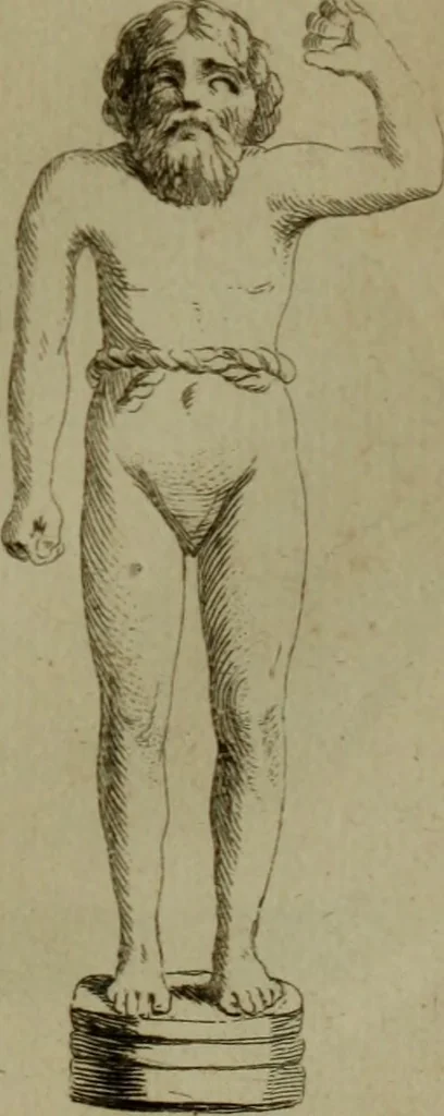 An illustration from Recueil d'antiquités égyptiennes, étrusques, greques et romaines, 1752, leaf 530