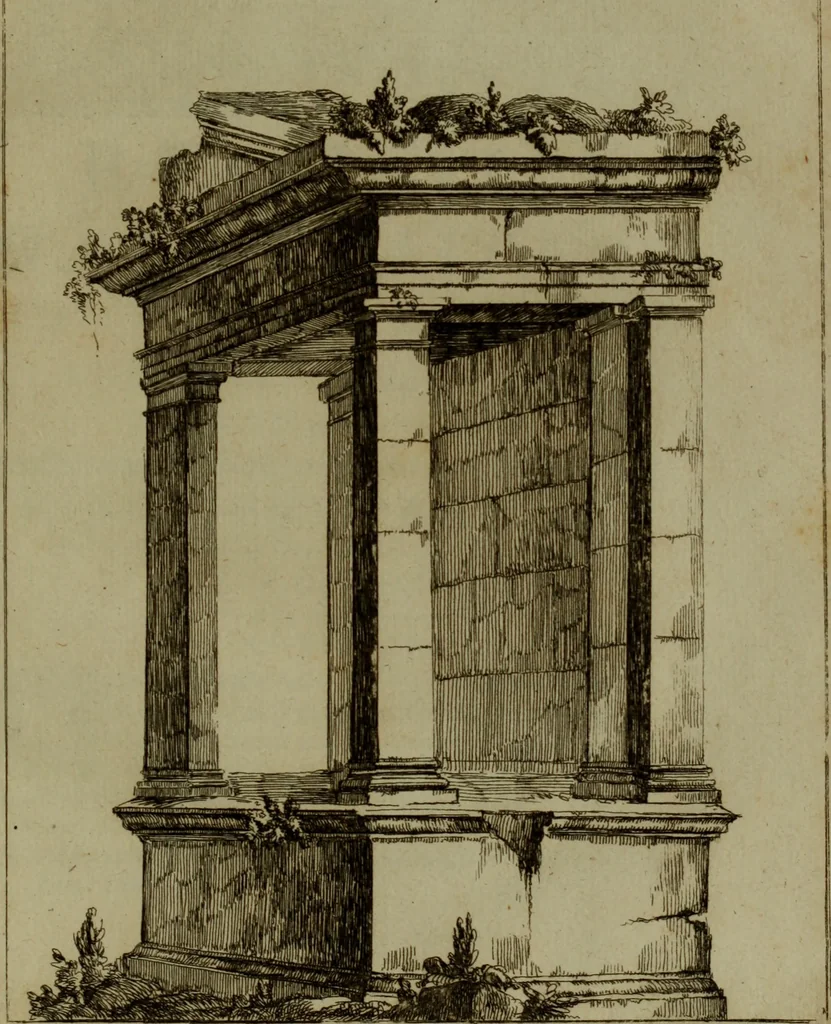 An illustration from Recueil d'antiquités égyptiennes, étrusques, greques et romaines, 1752, leaf 548
