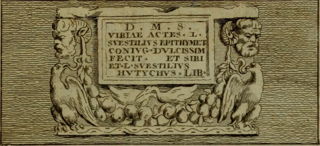 An illustration from Recueil d'antiquités égyptiennes, étrusques, greques et romaines, 1752, leaf 550