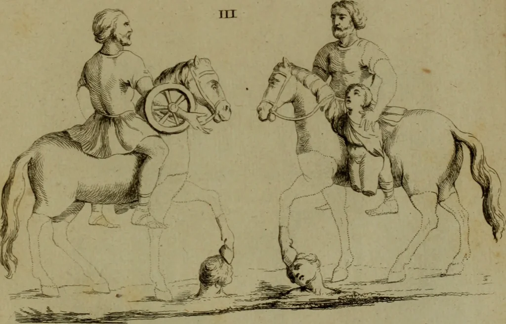 An illustration from Recueil d'antiquités égyptiennes, étrusques, greques et romaines, 1752, leaf 672