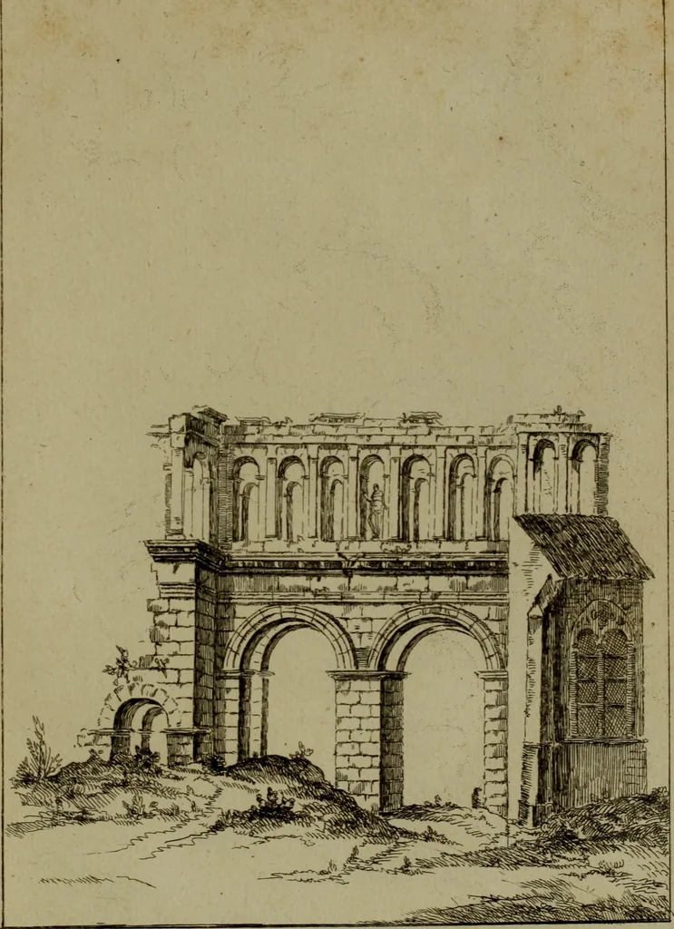 An illustration from Recueil d'antiquités égyptiennes, étrusques, greques et romaines, 1752, leaf 674