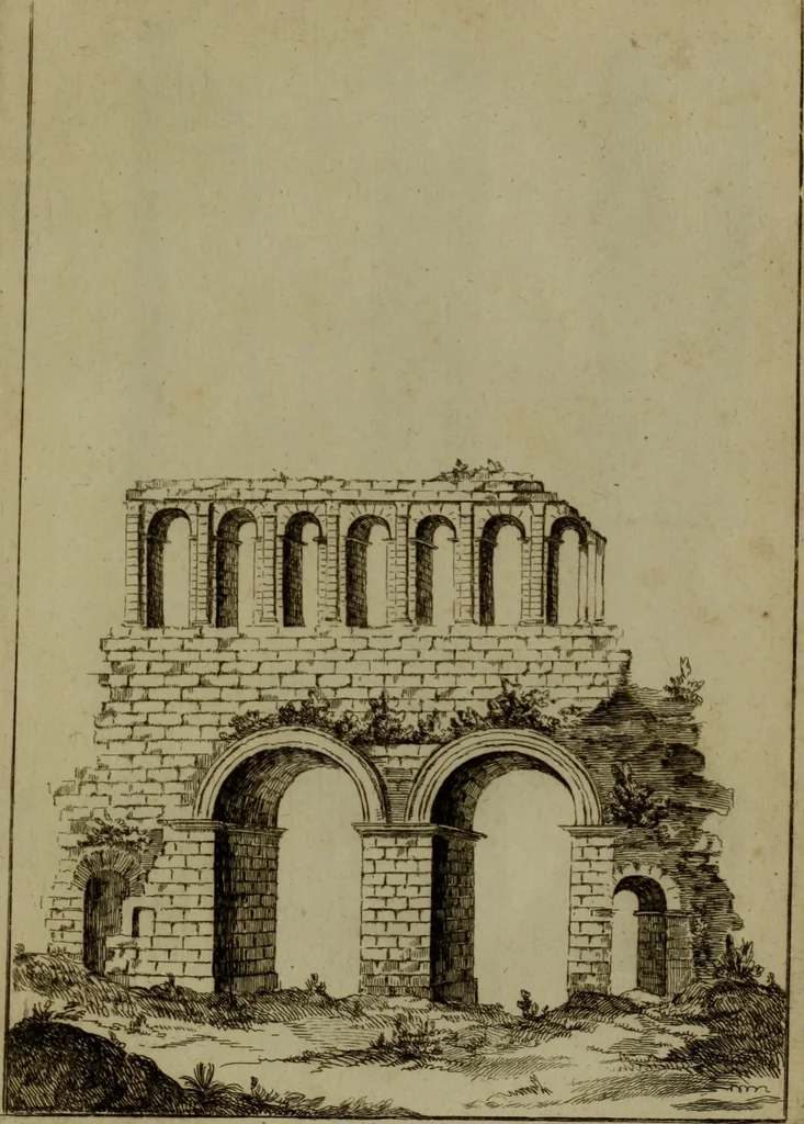 An illustration from Recueil d'antiquités égyptiennes, étrusques, greques et romaines, 1752, leaf 676