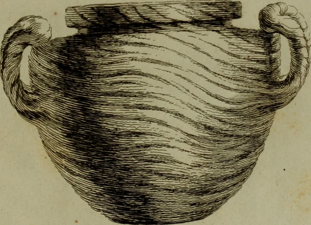 An illustration from Recueil d'antiquités égyptiennes, étrusques, greques et romaines, 1752, leaf 682