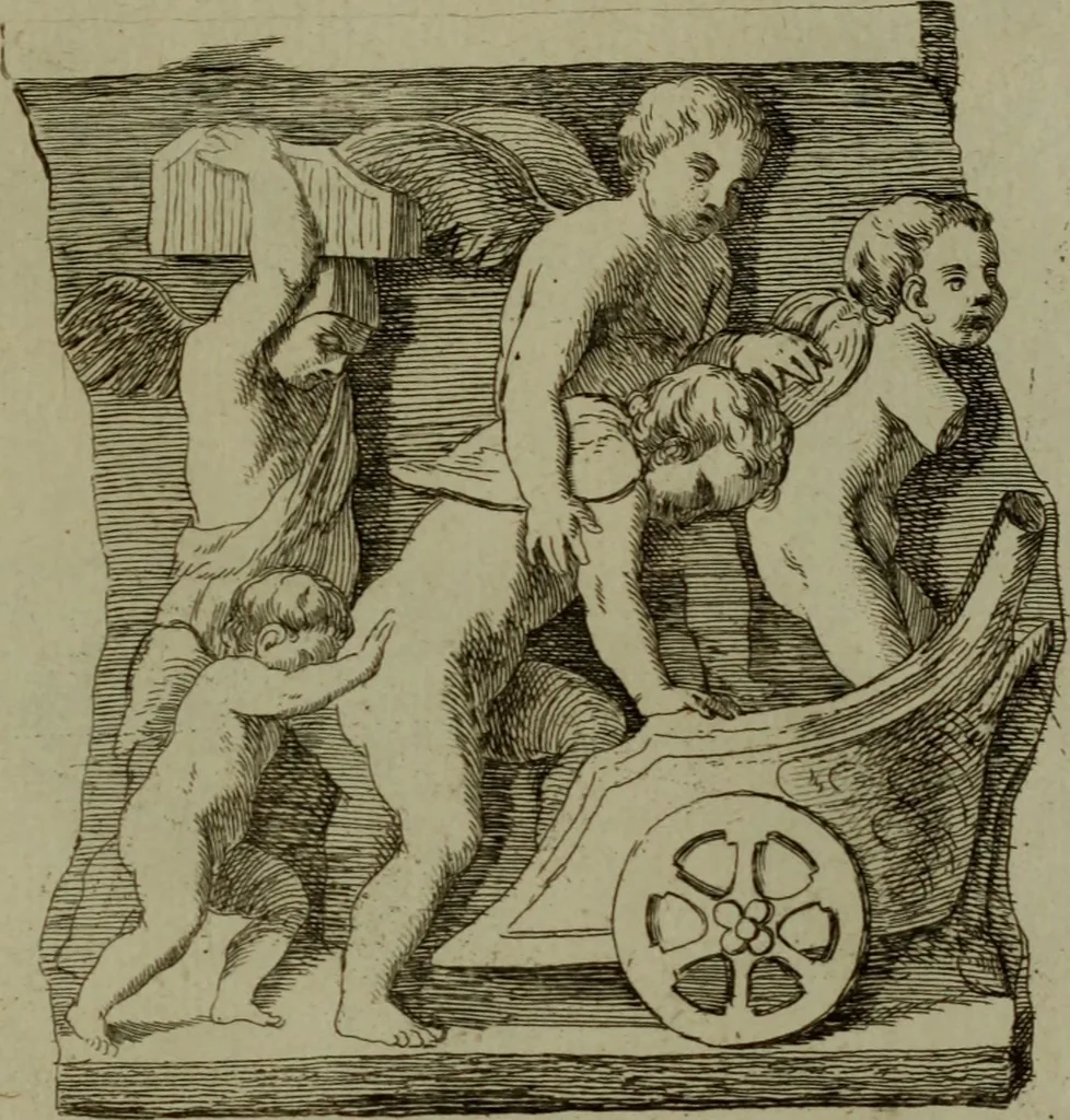 An illustration from Recueil d'antiquités égyptiennes, étrusques, greques et romaines, 1752, leaf 690