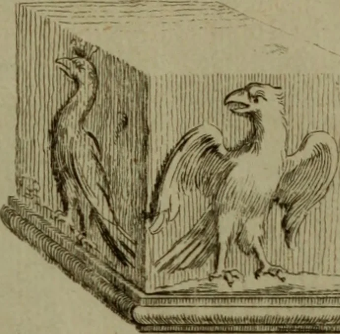 An illustration from Recueil d'antiquités égyptiennes, étrusques, greques et romaines, 1752, leaf 706
