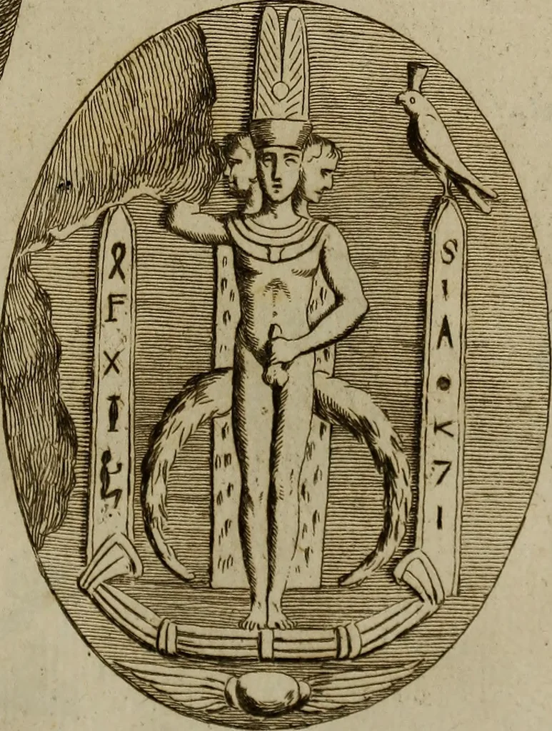 An illustration from Recueil d'antiquités égyptiennes, étrusques, greques et romaines, 1752, leaf 102