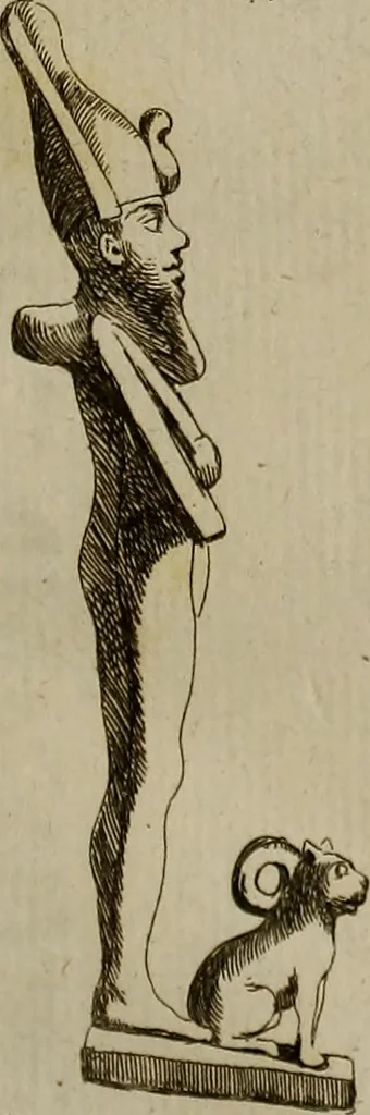 An illustration from Recueil d'antiquités égyptiennes, étrusques, greques et romaines, 1752, leaf 104