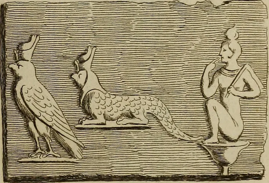 An illustration from Recueil d'antiquités égyptiennes, étrusques, greques et romaines, 1752, leaf 118