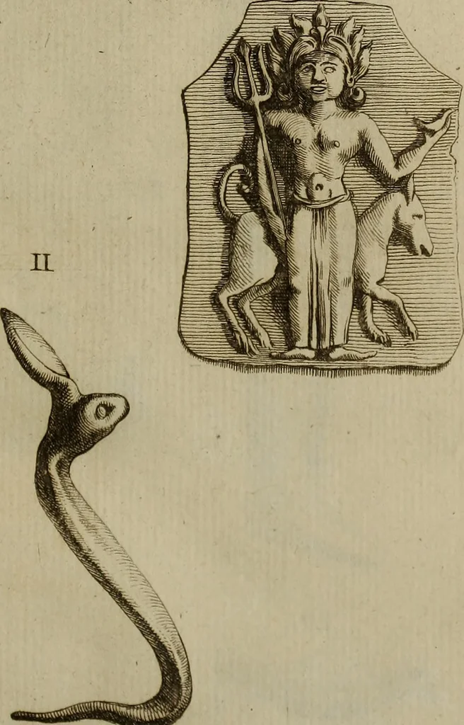 An illustration from Recueil d'antiquités égyptiennes, étrusques, greques et romaines, 1752, leaf 120