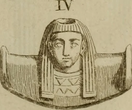 An illustration from Recueil d'antiquités égyptiennes, étrusques, greques et romaines, 1752, leaf 122
