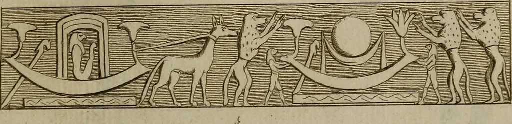An illustration from Recueil d'antiquités égyptiennes, étrusques, greques et romaines, 1752, leaf 130