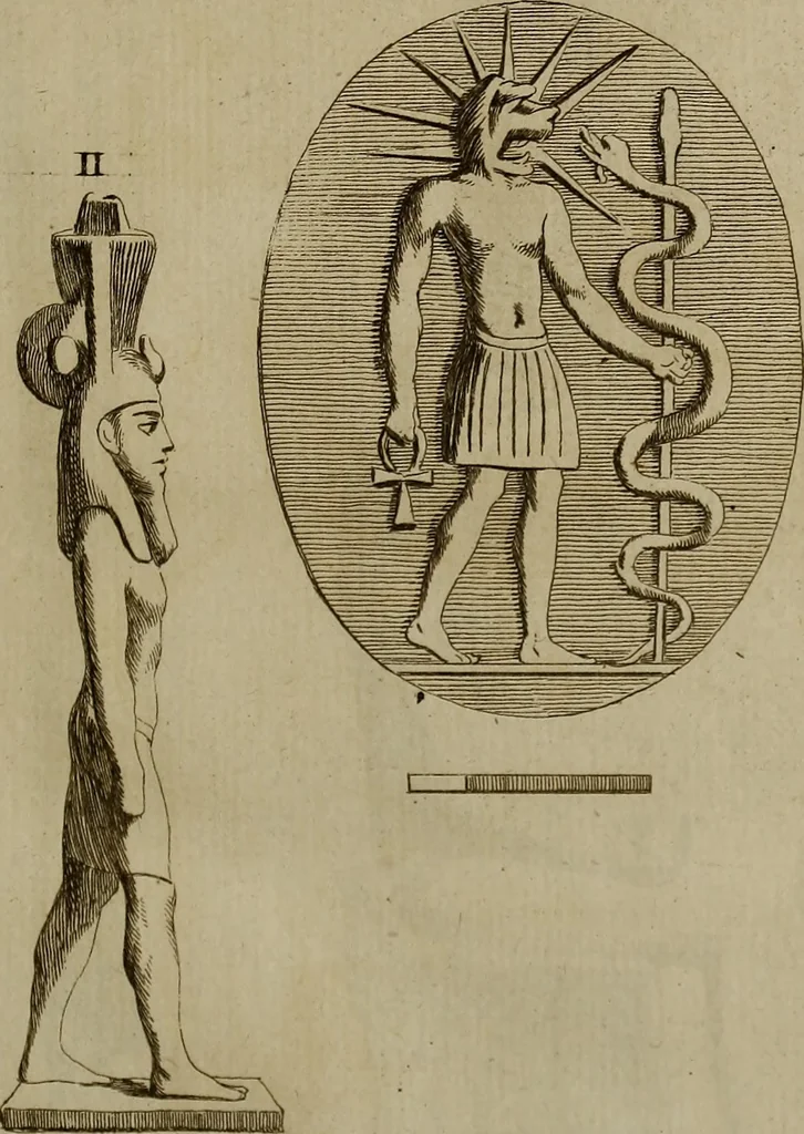 An illustration from Recueil d'antiquités égyptiennes, étrusques, greques et romaines, 1752, leaf 134