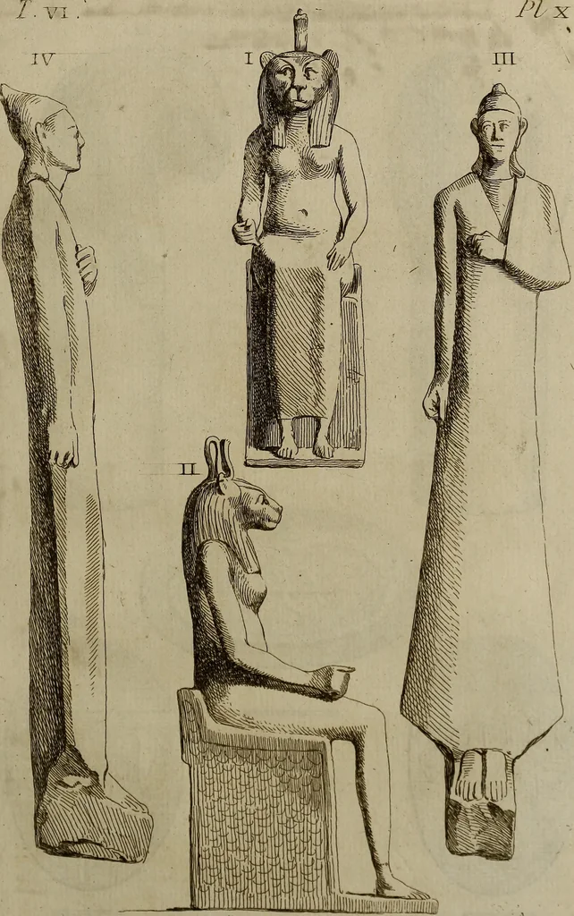 An illustration from Recueil d'antiquités égyptiennes, étrusques, greques et romaines, 1752, leaf 136