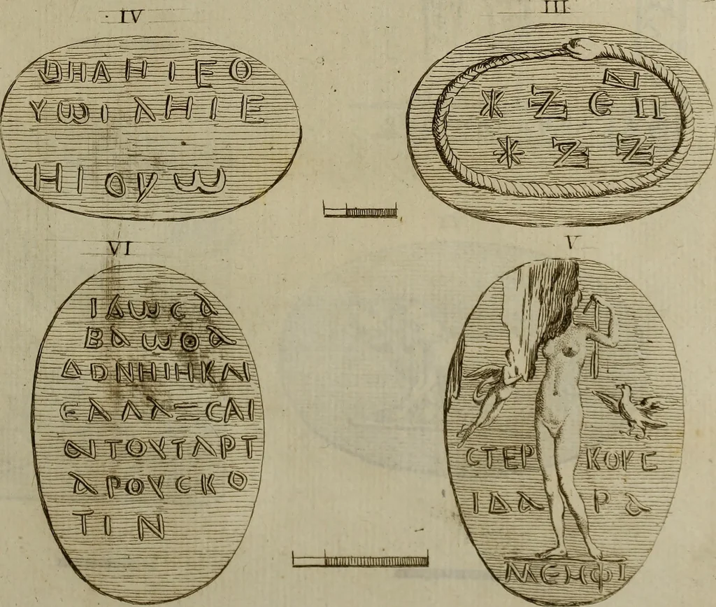 An illustration from Recueil d'antiquités égyptiennes, étrusques, greques et romaines, 1752, leaf 142
