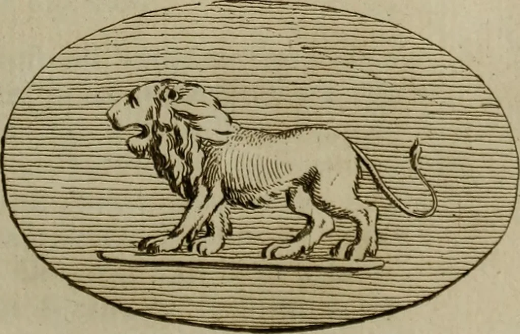 An illustration from Recueil d'antiquités égyptiennes, étrusques, greques et romaines, 1752, leaf 144