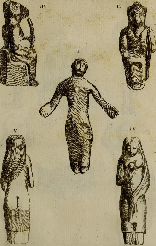An illustration from Recueil d'antiquités égyptiennes, étrusques, greques et romaines, 1752, leaf 188