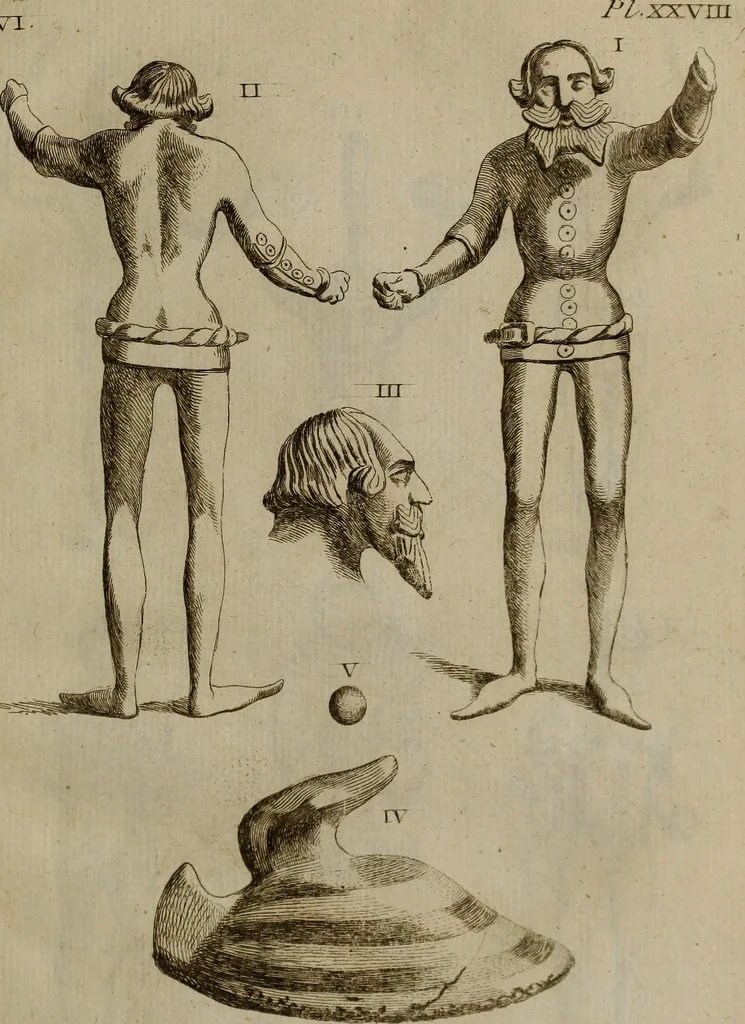 An illustration from Recueil d'antiquités égyptiennes, étrusques, greques et romaines, 1752, leaf 198