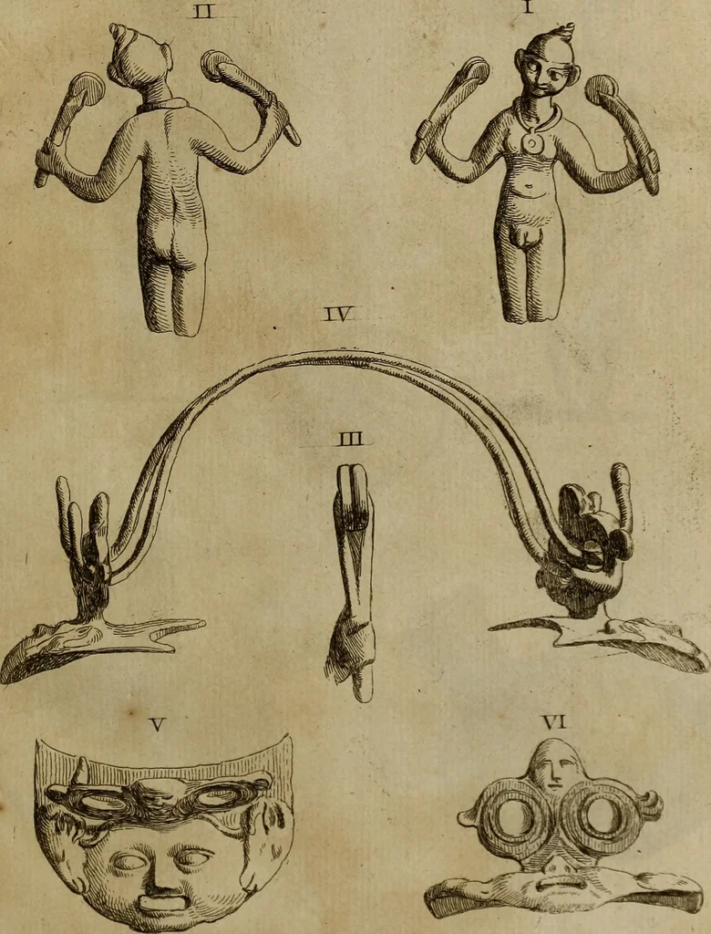 An illustration from Recueil d'antiquités égyptiennes, étrusques, greques et romaines, 1752, leaf 202