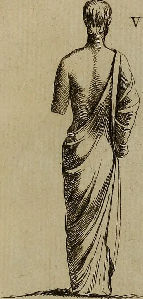 An illustration from Recueil d'antiquités égyptiennes, étrusques, greques et romaines, 1752, leaf 204