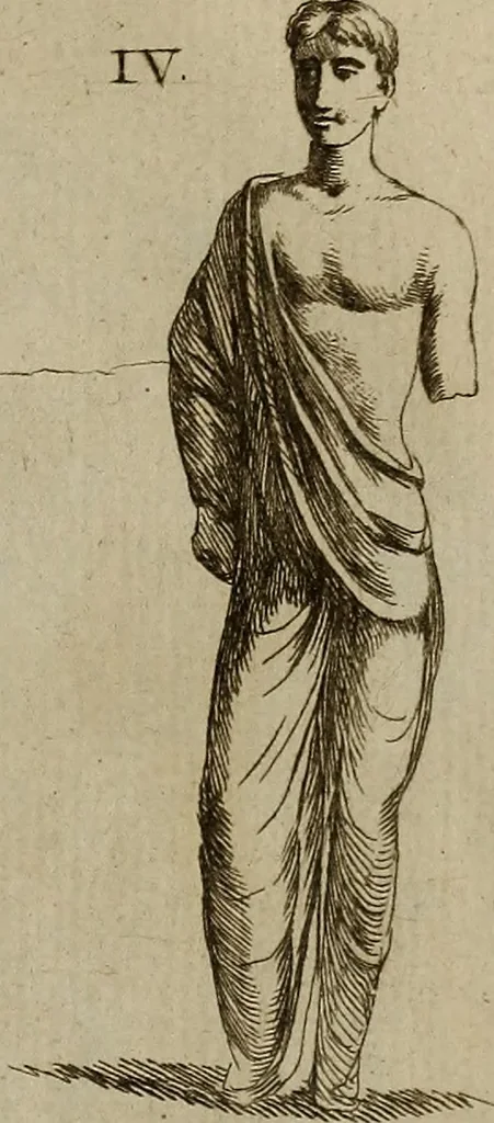 An illustration from Recueil d'antiquités égyptiennes, étrusques, greques et romaines, 1752, leaf 204