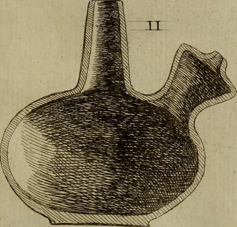 An illustration from Recueil d'antiquités égyptiennes, étrusques, greques et romaines, 1752, leaf 204