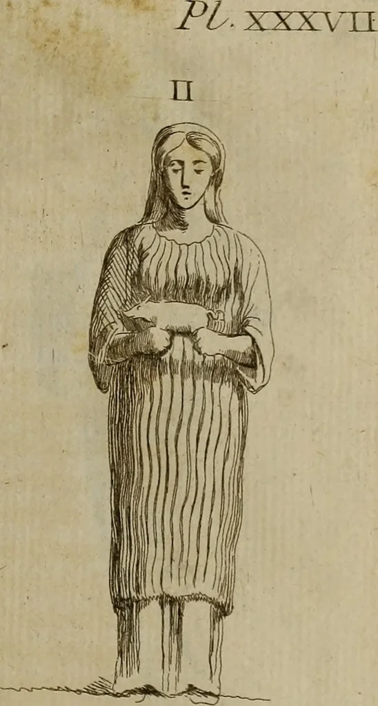An illustration from Recueil d'antiquités égyptiennes, étrusques, greques et romaines, 1752, leaf 316