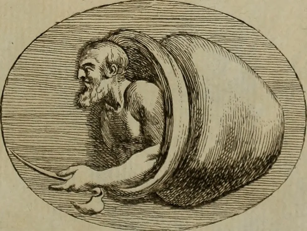 An illustration from Recueil d'antiquités égyptiennes, étrusques, greques et romaines, 1752, leaf 328