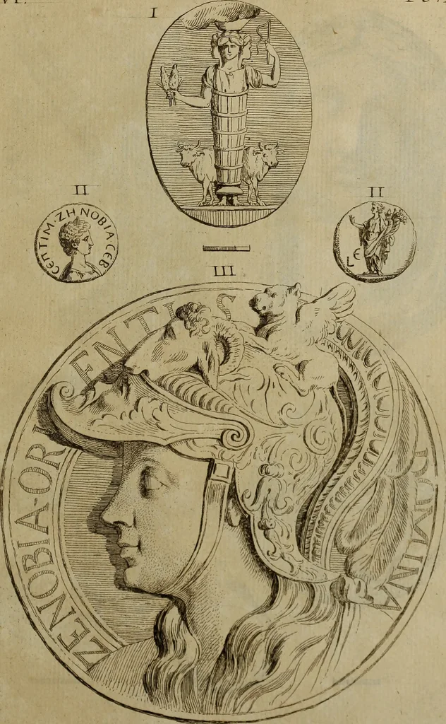 An illustration from Recueil d'antiquités égyptiennes, étrusques, greques et romaines, 1752, leaf 332