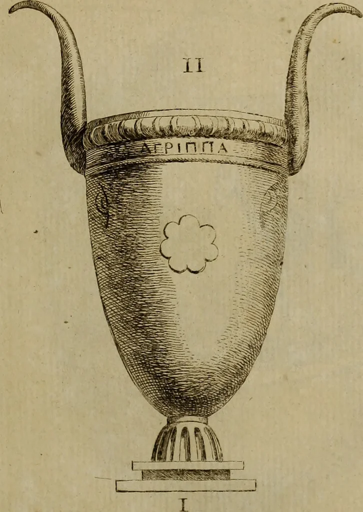 An illustration from Recueil d'antiquités égyptiennes, étrusques, greques et romaines, 1752, leaf 352