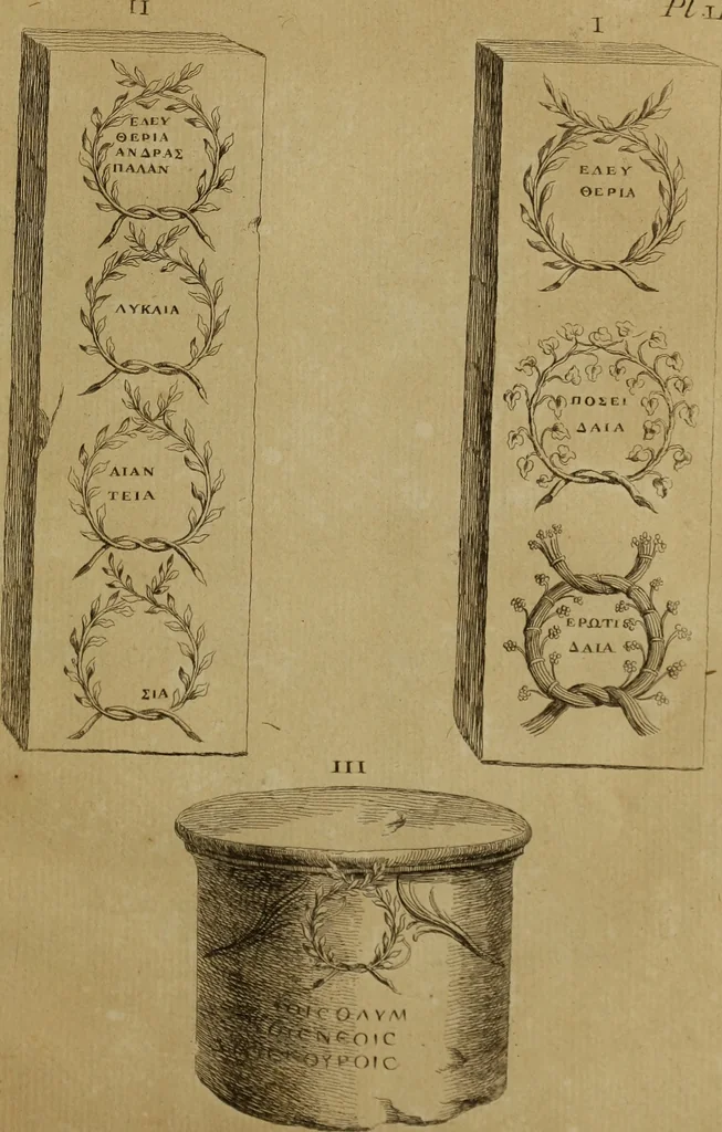 An illustration from Recueil d'antiquités égyptiennes, étrusques, greques et romaines, 1752, leaf 358
