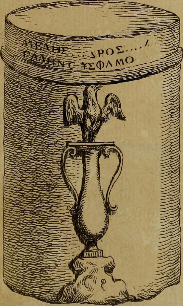 An illustration from Recueil d'antiquités égyptiennes, étrusques, greques et romaines, 1752, leaf 362