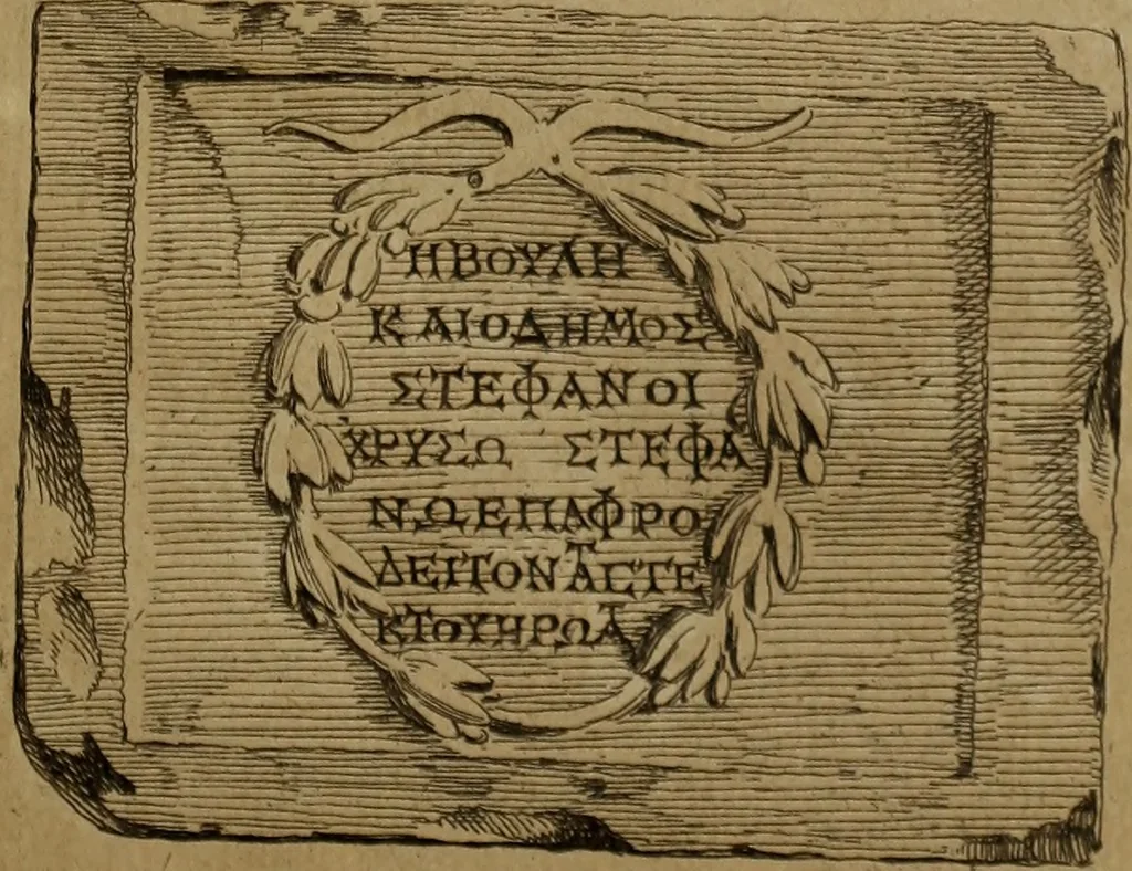 An illustration from Recueil d'antiquités égyptiennes, étrusques, greques et romaines, 1752, leaf 370