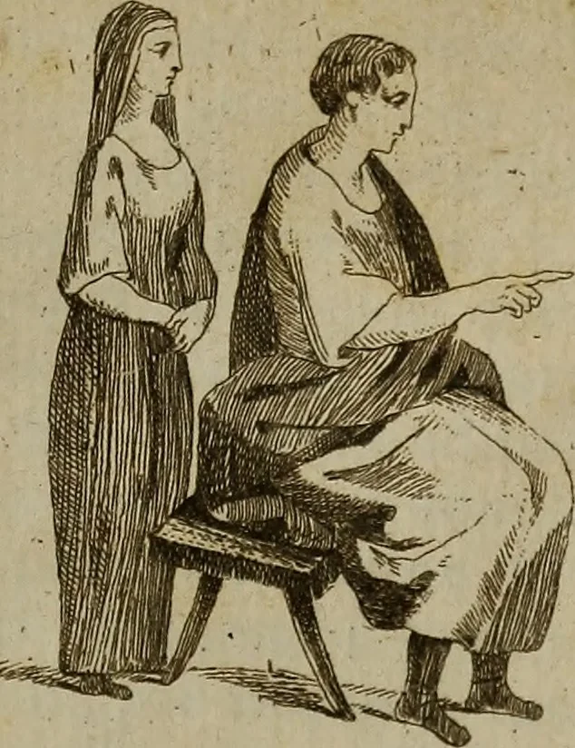 An illustration from Recueil d'antiquités égyptiennes, étrusques, greques et romaines, 1752, leaf 386