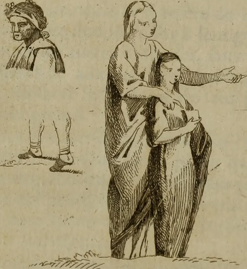 An illustration from Recueil d'antiquités égyptiennes, étrusques, greques et romaines, 1752, leaf 386