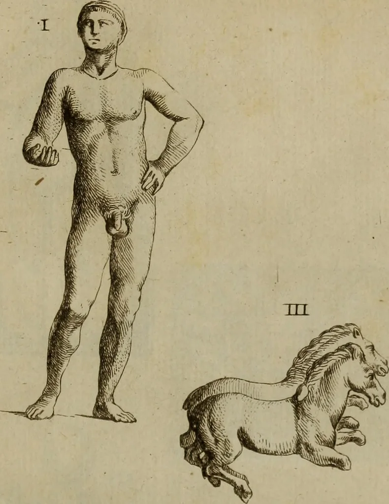 An illustration from Recueil d'antiquités égyptiennes, étrusques, greques et romaines, 1752, leaf 492