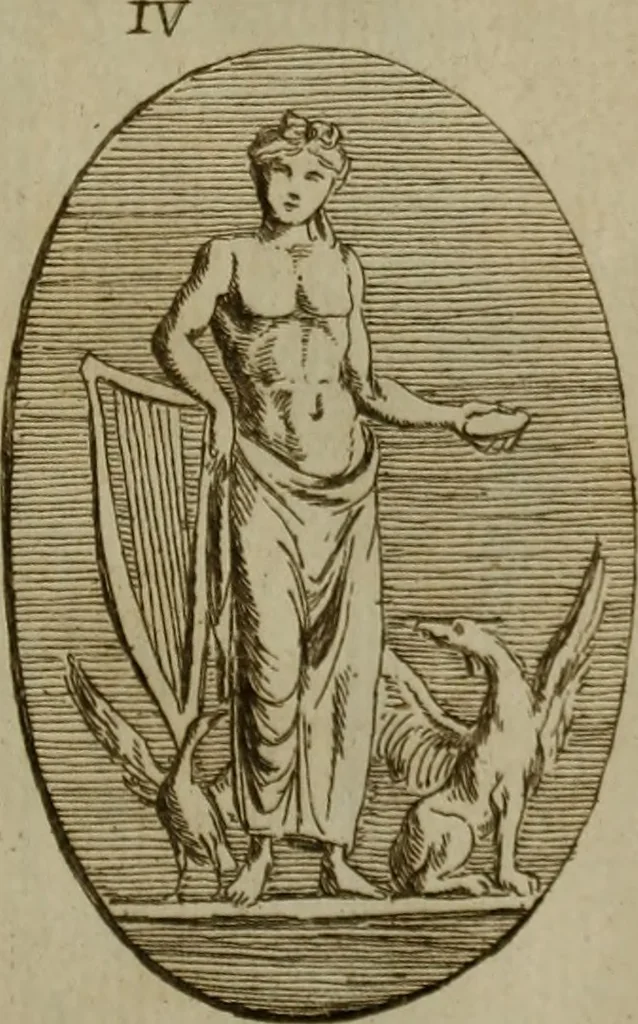 An illustration from Recueil d'antiquités égyptiennes, étrusques, greques et romaines, 1752, leaf 492