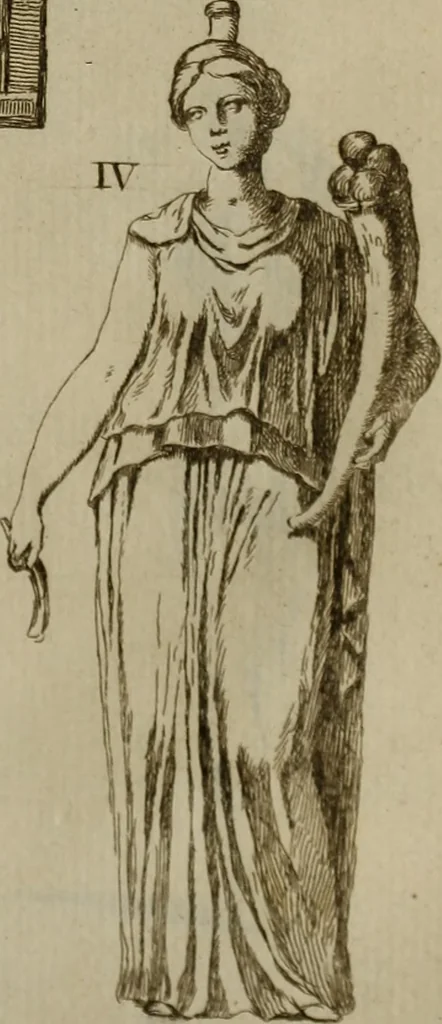 An illustration from Recueil d'antiquités égyptiennes, étrusques, greques et romaines, 1752, leaf 494