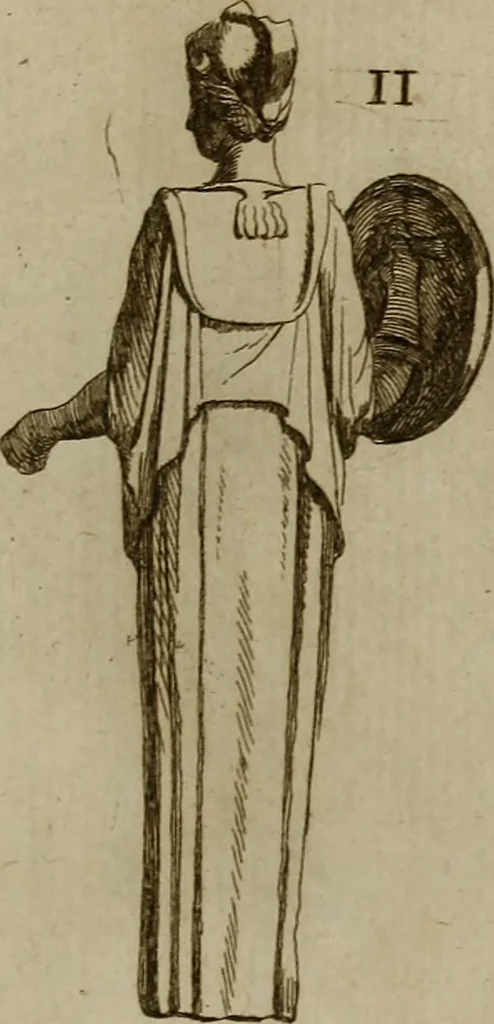 An illustration from Recueil d'antiquités égyptiennes, étrusques, greques et romaines, 1752, leaf 496
