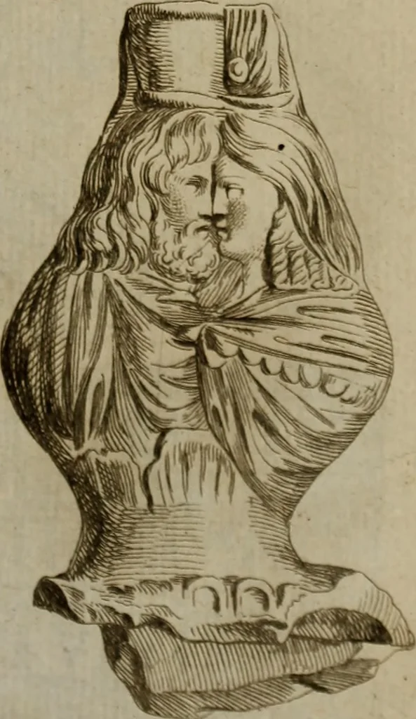 An illustration from Recueil d'antiquités égyptiennes, étrusques, greques et romaines, 1752, leaf 504