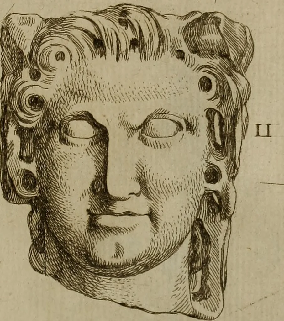 An illustration from Recueil d'antiquités égyptiennes, étrusques, greques et romaines, 1752, leaf 506