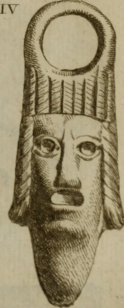 An illustration from Recueil d'antiquités égyptiennes, étrusques, greques et romaines, 1752, leaf 510
