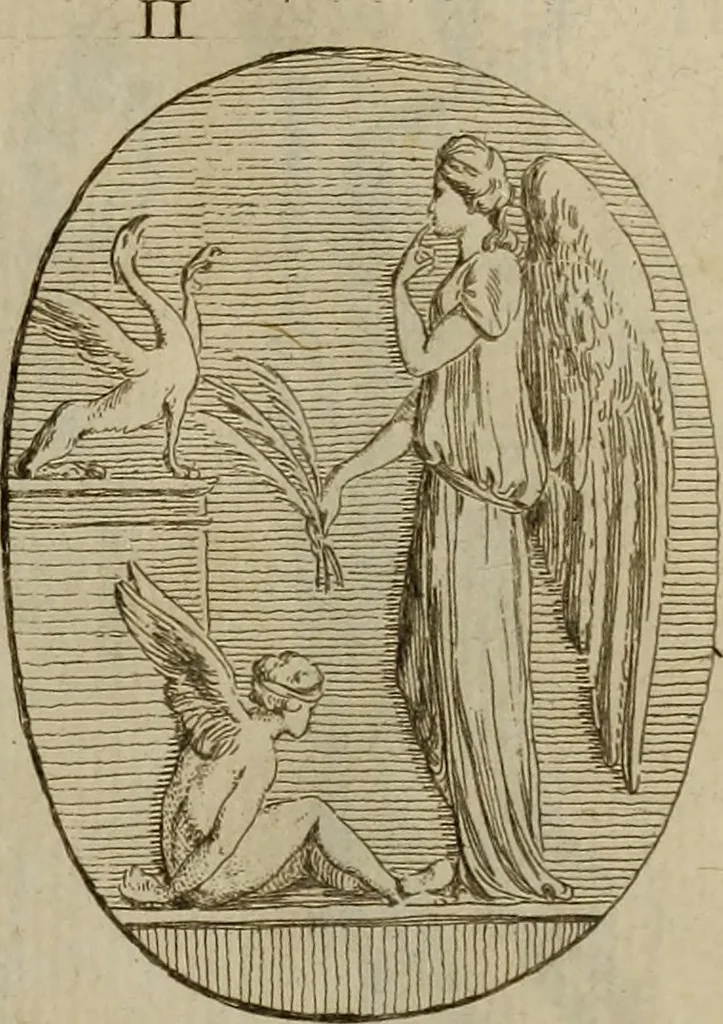An illustration from Recueil d'antiquités égyptiennes, étrusques, greques et romaines, 1752, leaf 516