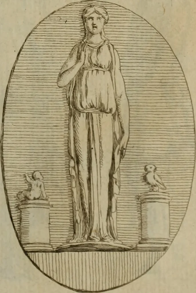 An illustration from Recueil d'antiquités égyptiennes, étrusques, greques et romaines, 1752, leaf 516