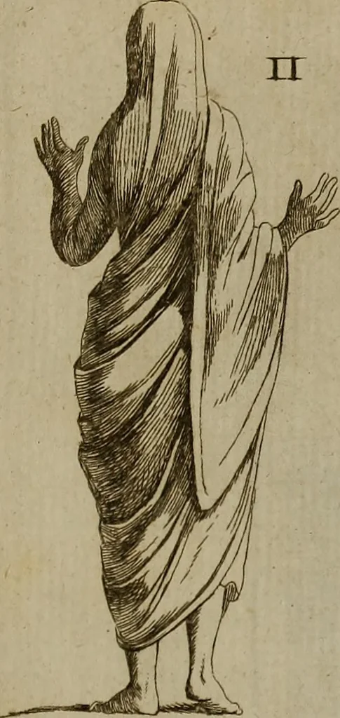 An illustration from Recueil d'antiquités égyptiennes, étrusques, greques et romaines, 1752, leaf 524