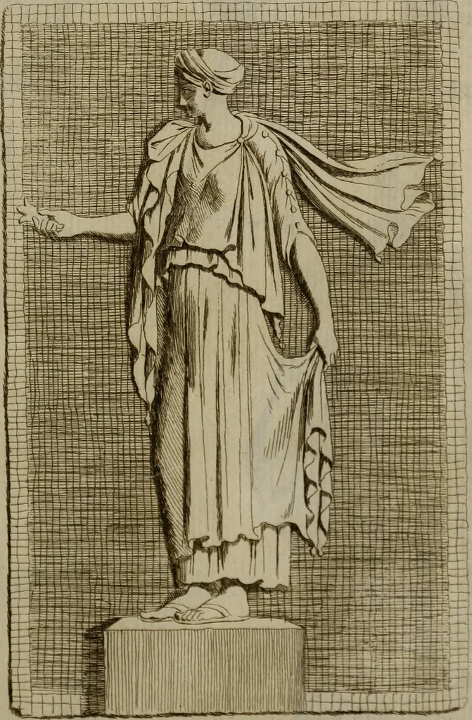An illustration from Recueil d'antiquités égyptiennes, étrusques, greques et romaines, 1752, leaf 526